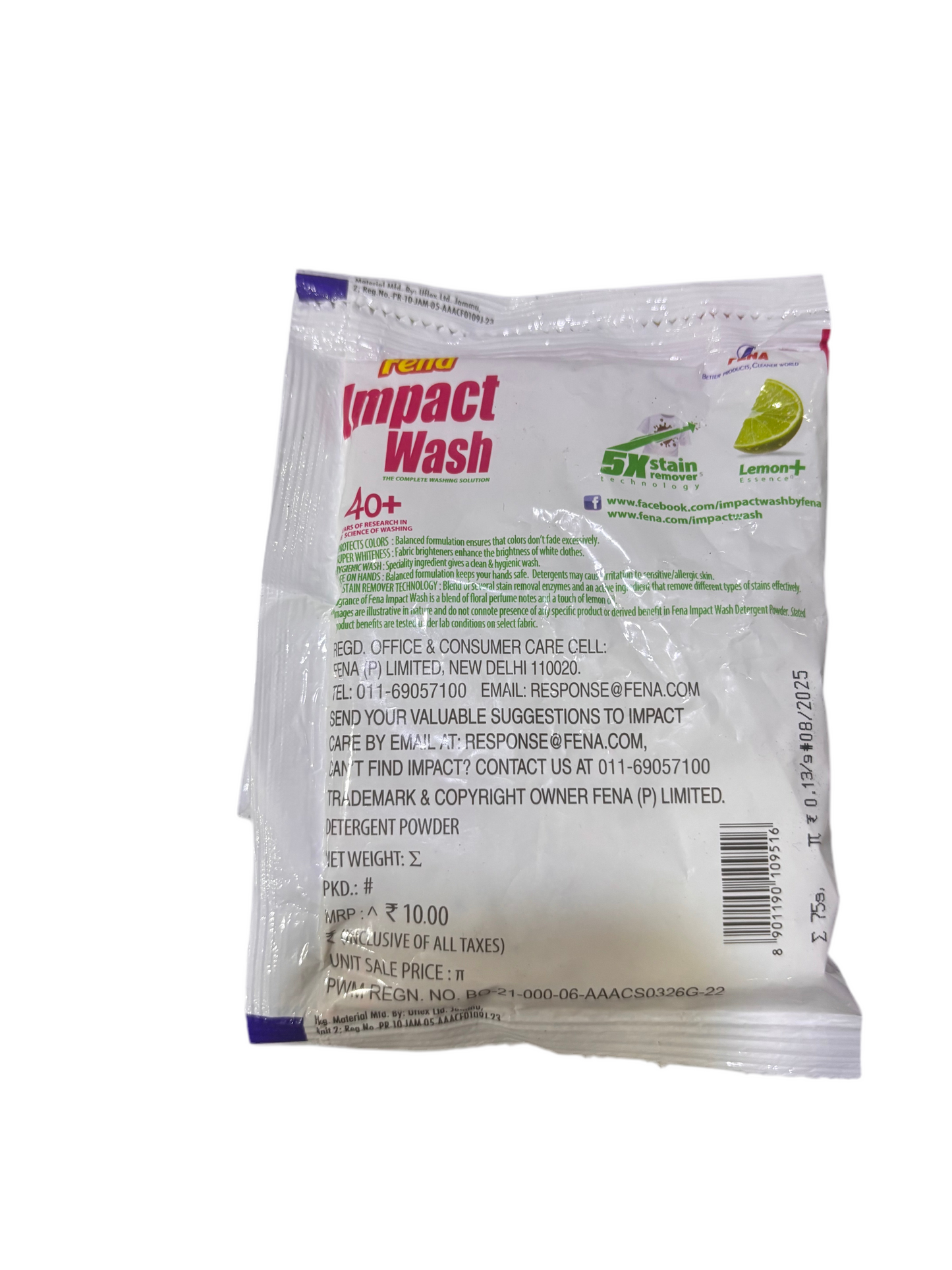 Fena Impact Wash 75gm