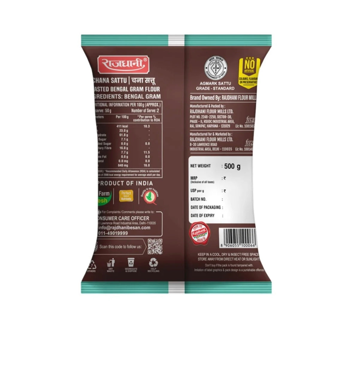 Rajdhani Chana Sattu