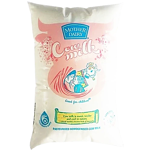 Mother Dairy Cow Milk 1ltr