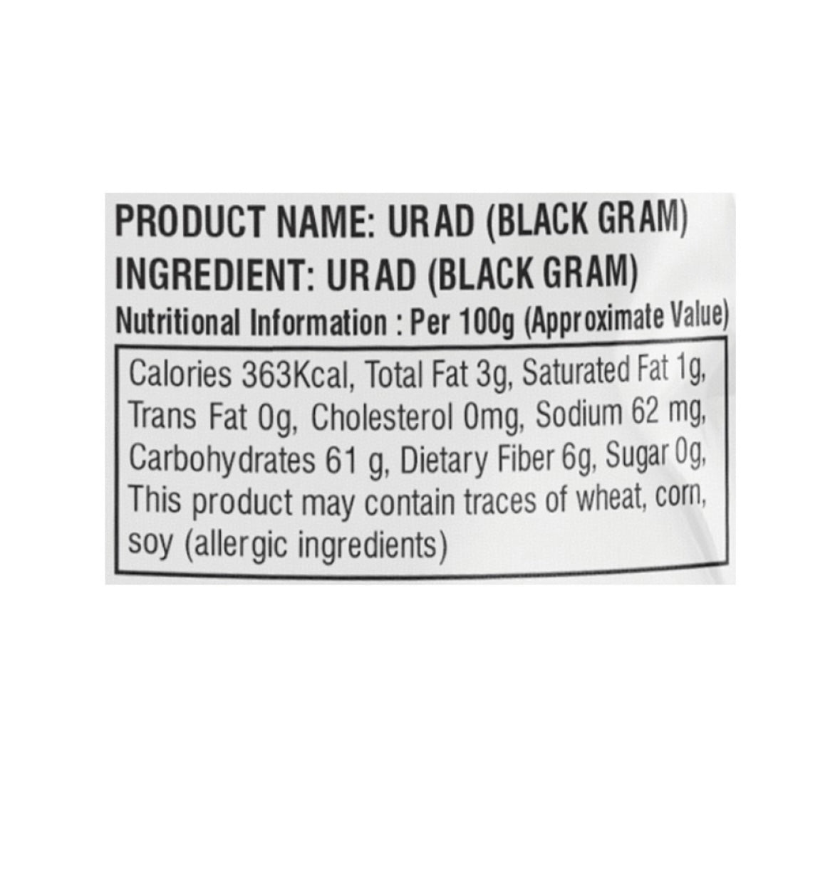 Rajdhani Urad Dhuli