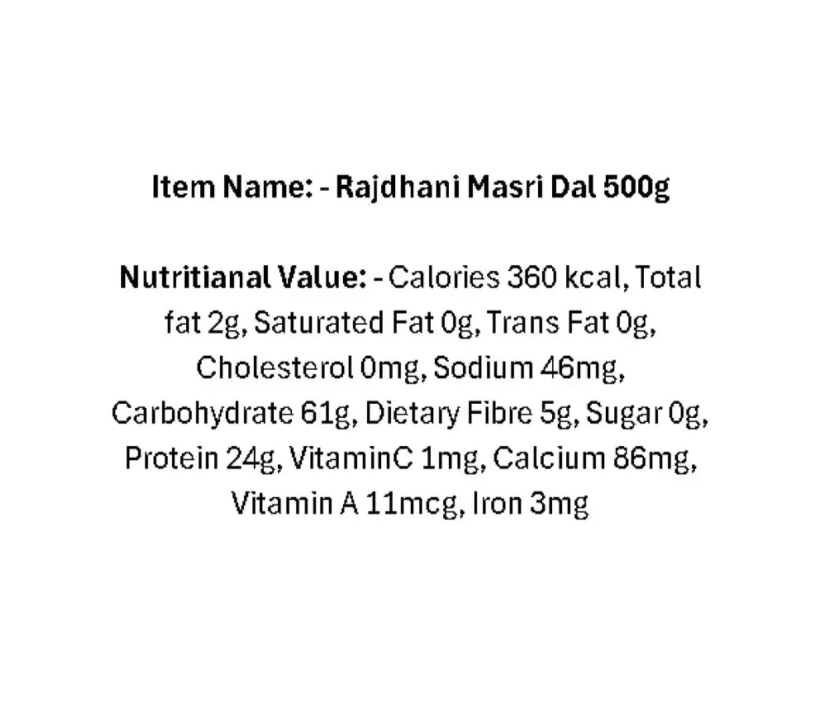 Rajdhani Masri Dal