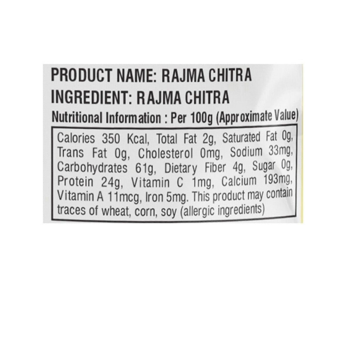Rajdhani Rajma Chitra