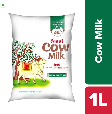 Amul Cow Milk 1Ltr